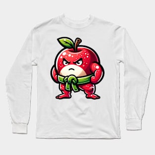 Apple the sumo wrestler Long Sleeve T-Shirt